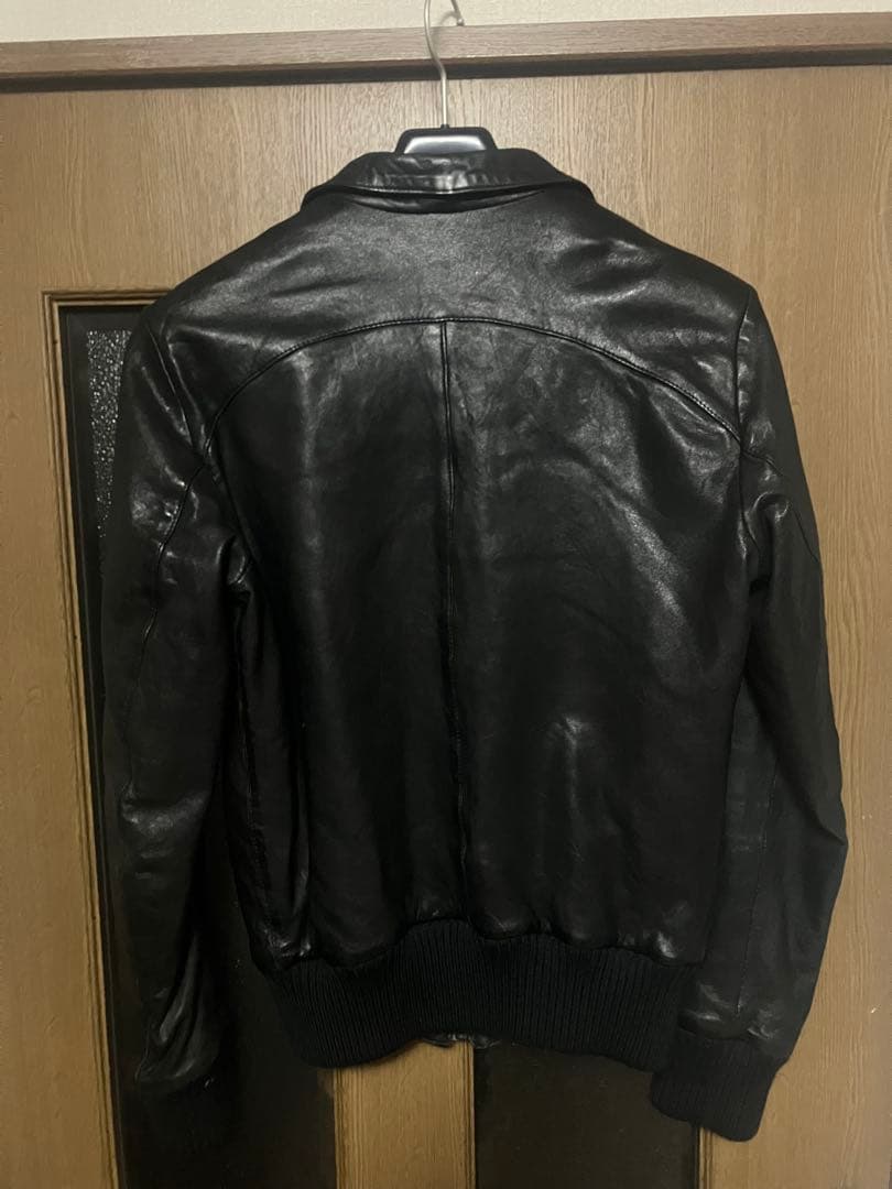 サルバトーレサントロ　レザー　ライダース　ブルゾン