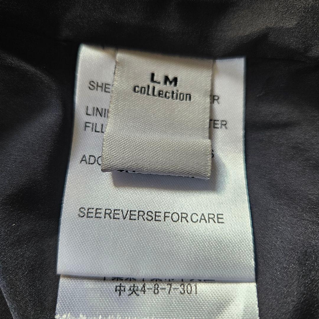 ​【La Mode】軽量ダウンコート 黒 サイズ40 ダウン90%　手洗い可能