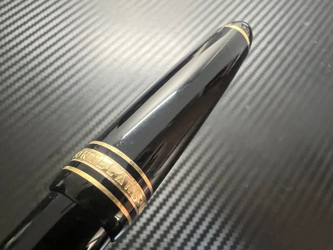 モンブラン マイスターシュテュック ル・グラン 161 ブラック ボールペン .