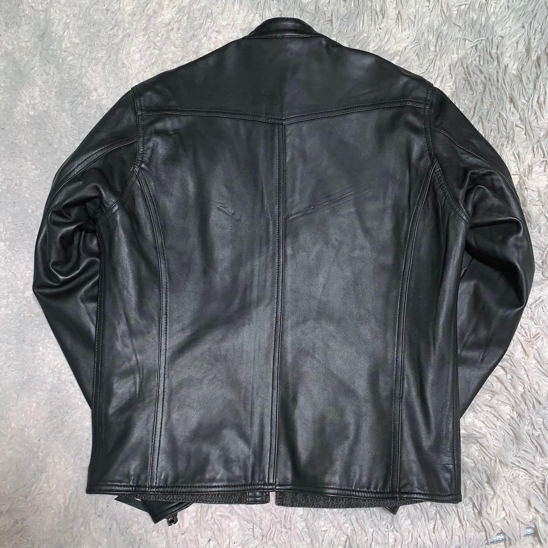 極美品 希少 LL KADOYA カドヤ シングルライダース レザージャケット