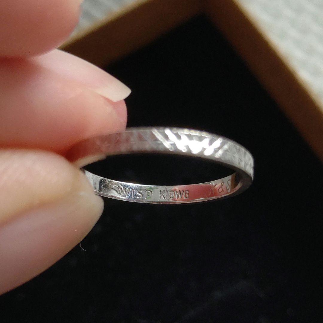 k10WG WISP エンボス加工 【私的刻印あり】