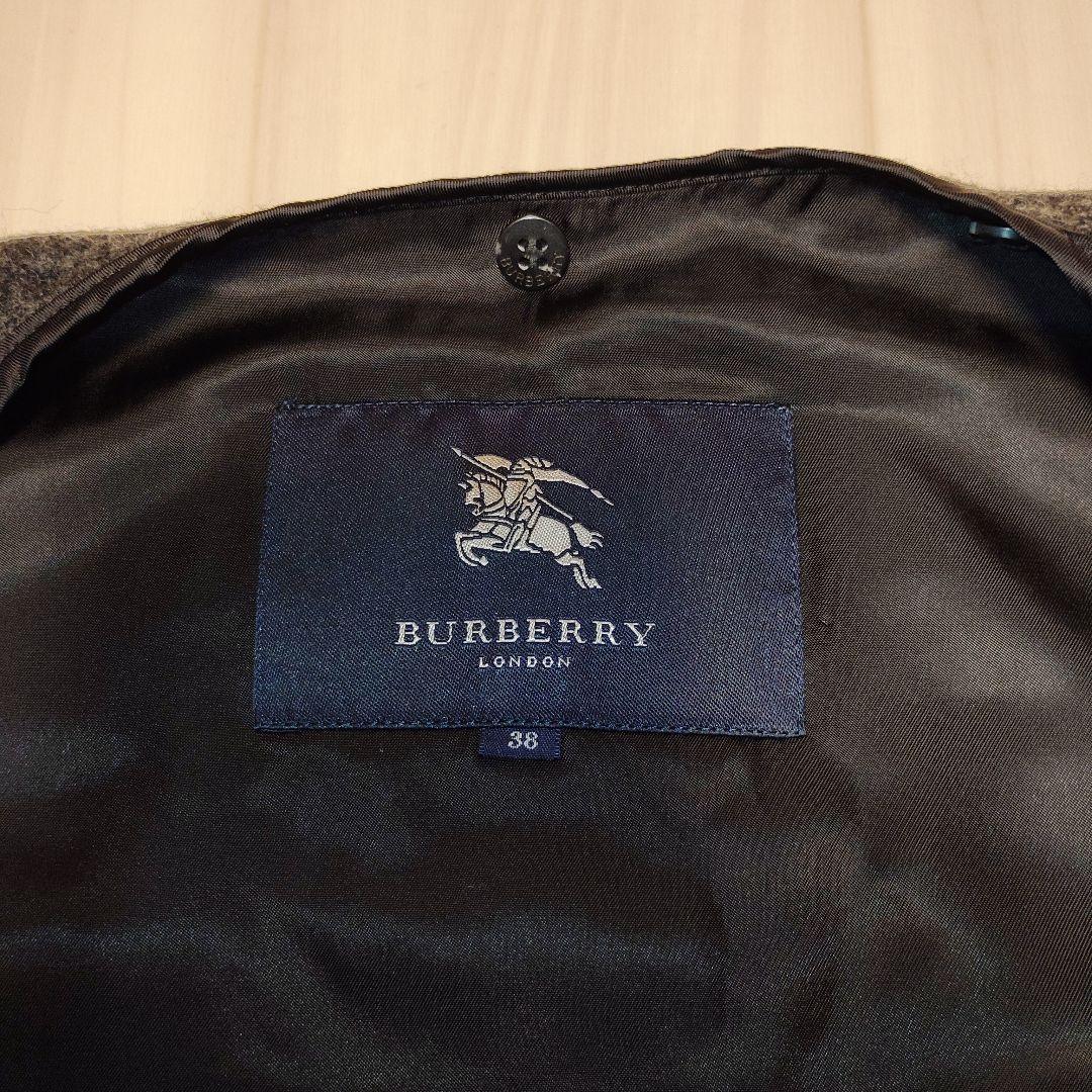 BURBERRY LONDON トレンチコートライナー付き 38 黒 着丈84㎝