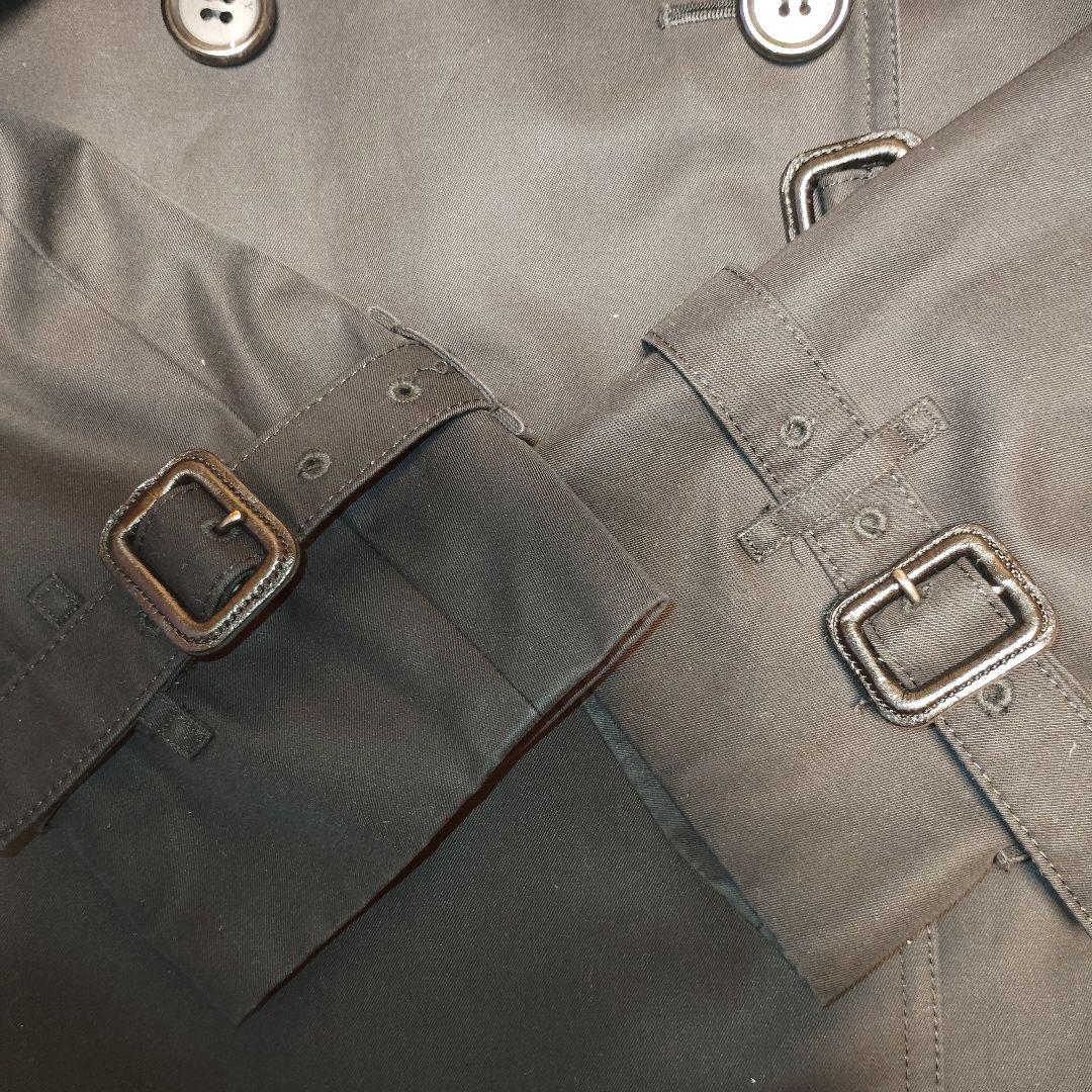BURBERRY LONDON トレンチコートライナー付き 38 黒 着丈84㎝