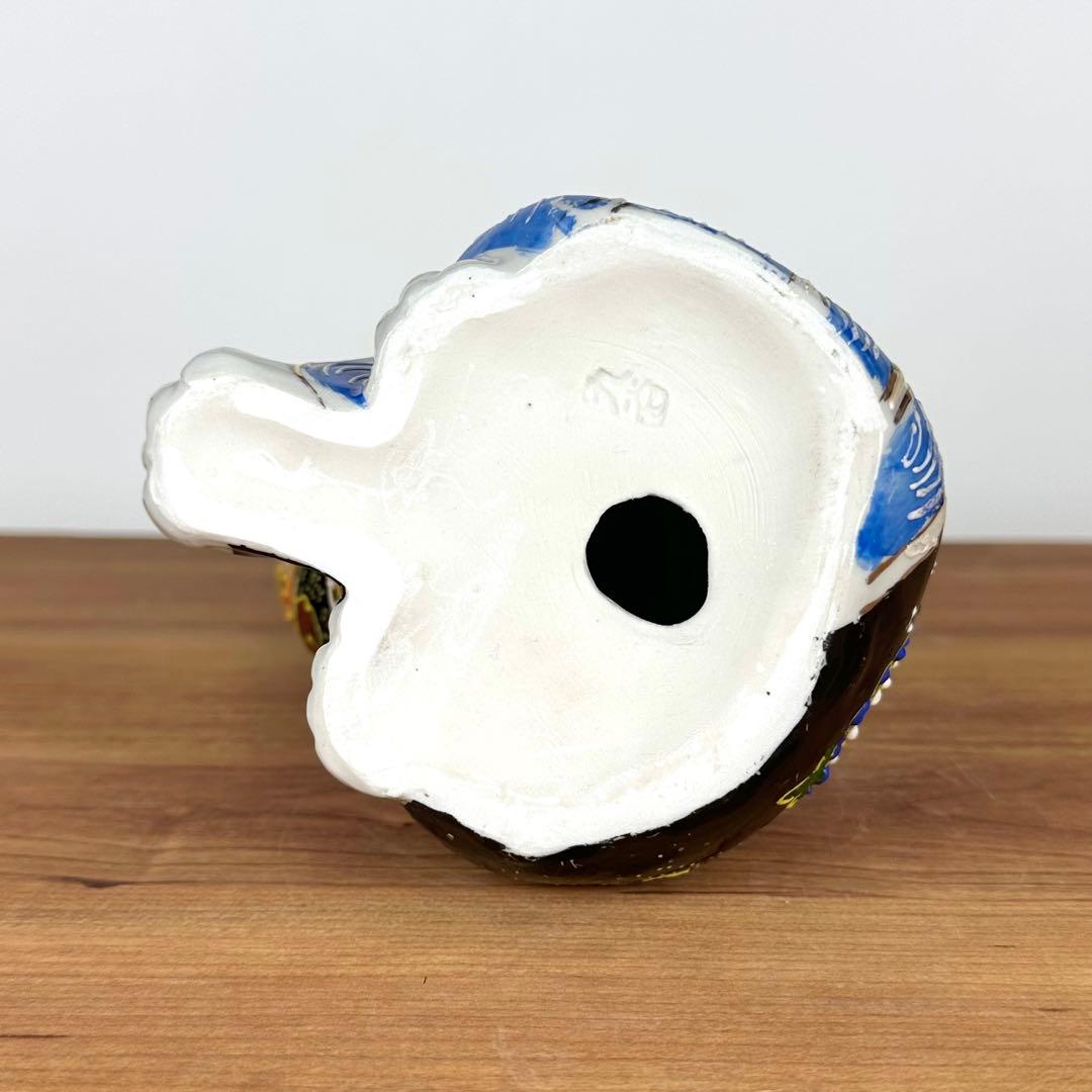 九谷焼　新品　招き猫　縁起尽くし　富士山