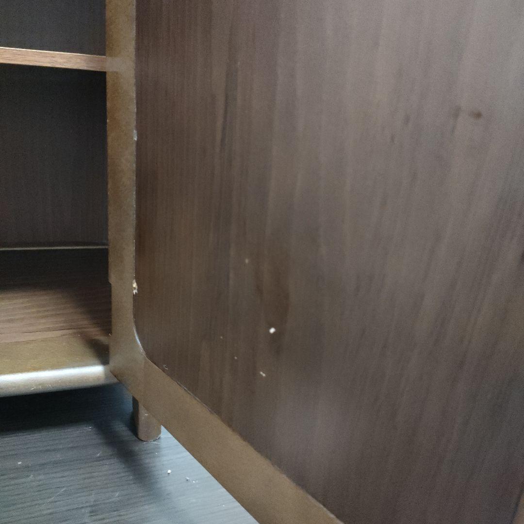 karimokuカリモク家具 電話台 花台 飾棚 サイドテーブル 引出し収納扉付