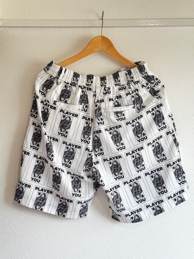 THE SWINGGGA TRUMP SHORTS, WHITE 新品