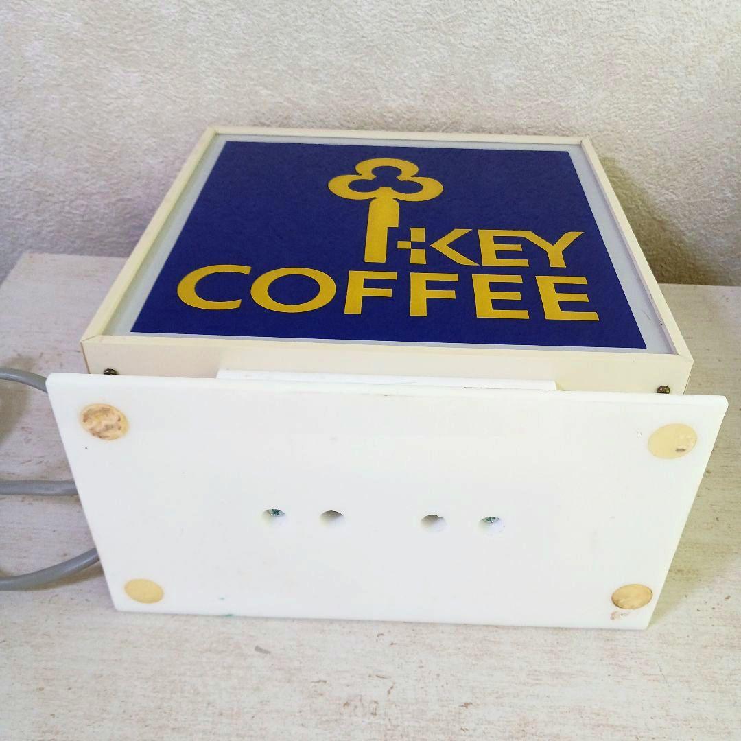 KEY COFFEE　キーコーヒー　レトロ　 電飾看板