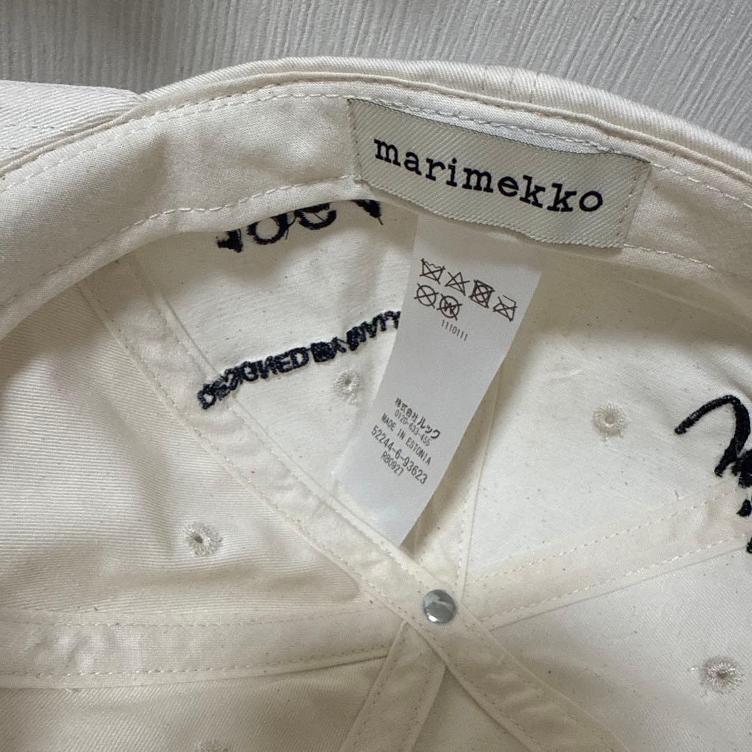 マリメッコキャップ　marimekko 60th