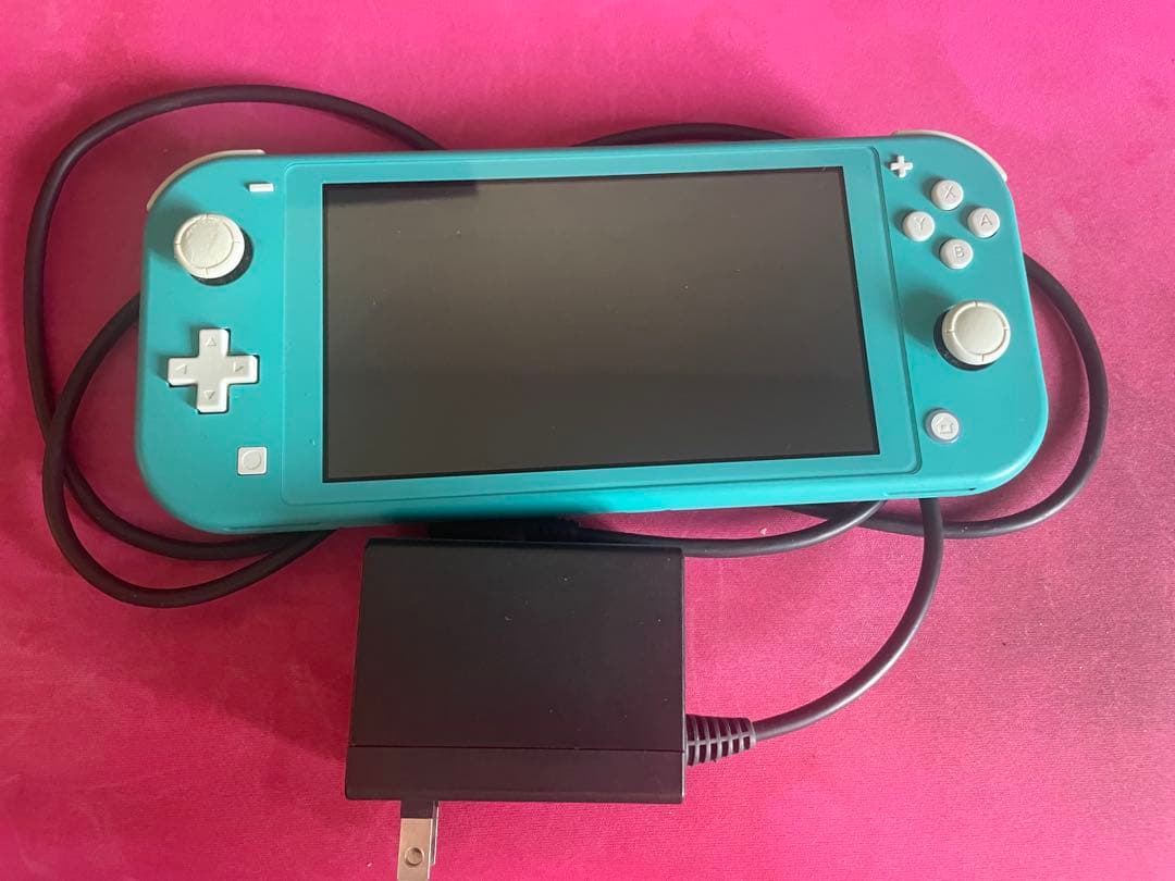 お*ず様 Nintendo Switch Lite ターコイズ 本体 ACアダプ