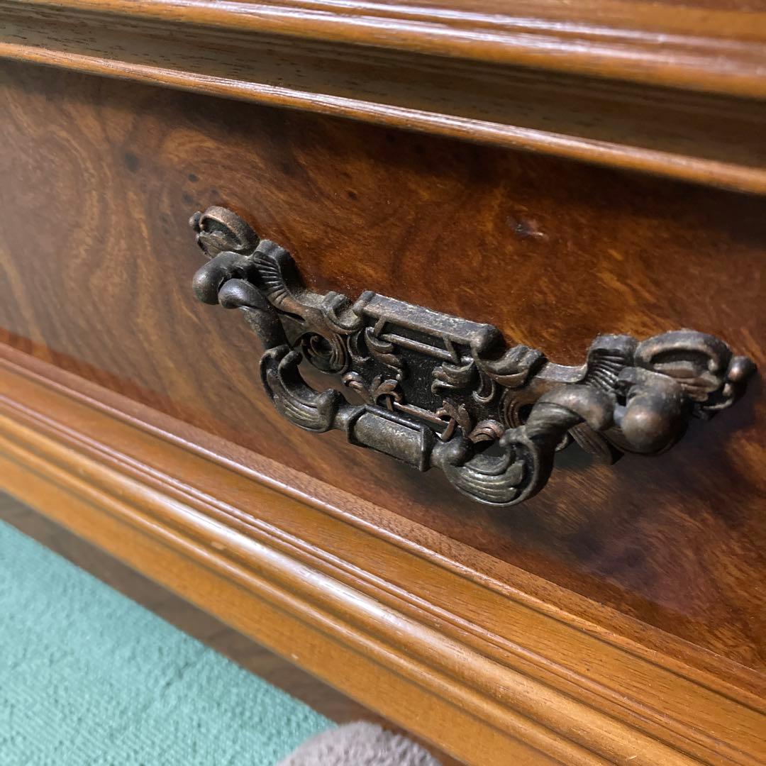 サイドボードキャビネット 約幅152cm×高さ175cm×奥行き45cm レトロ