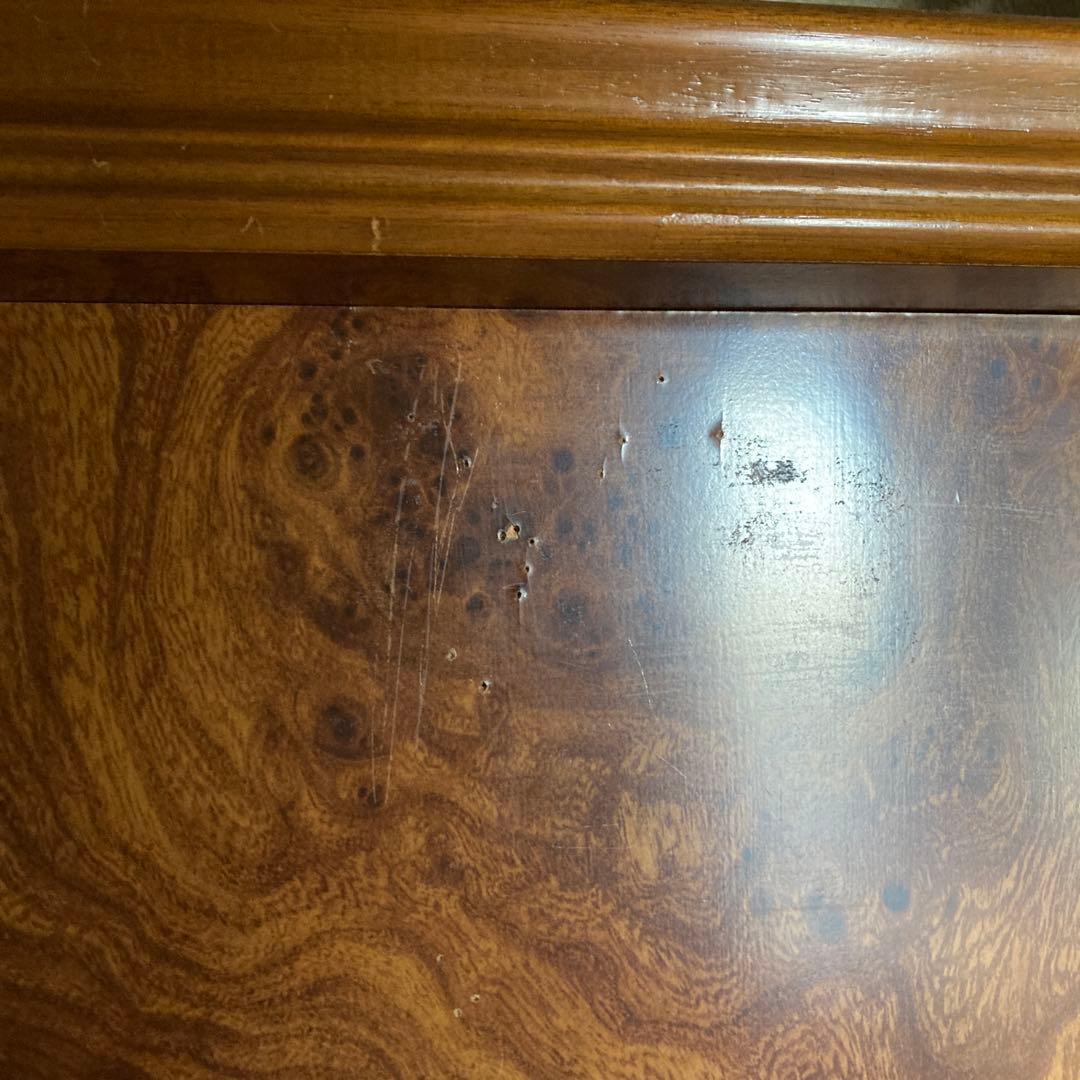 サイドボードキャビネット 約幅152cm×高さ175cm×奥行き45cm レトロ