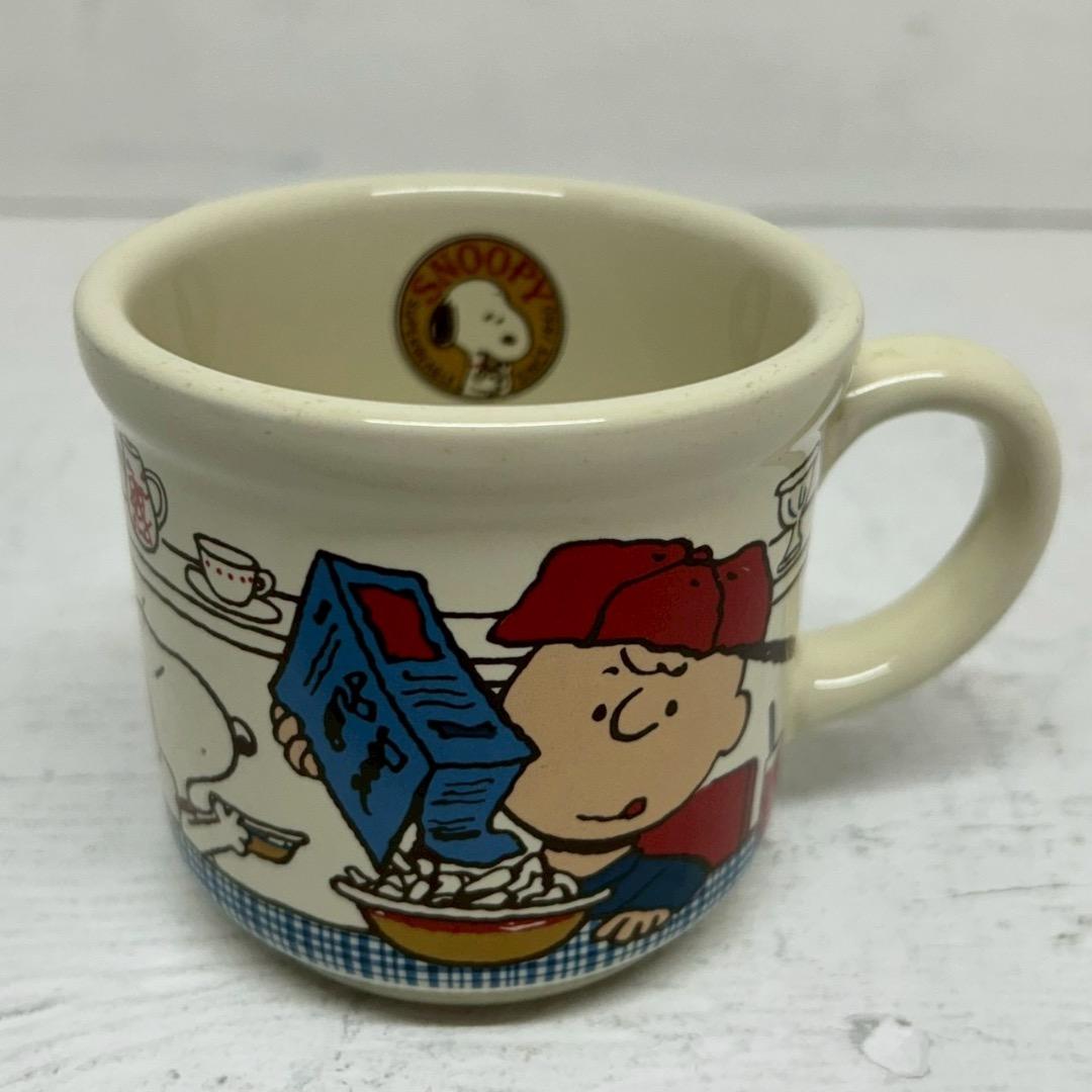 希少 スヌーピー&チャーリー・ブラウン マグカップ ビンテージ ヴィンテージ