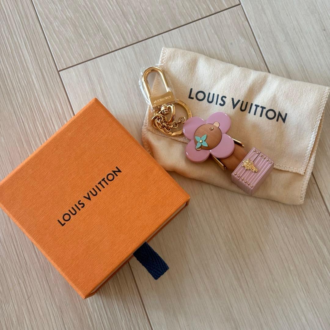 激レア ルイヴィトン　非売品　ヴィヴィエンヌ　キーホルダー　キーリング　ピンク