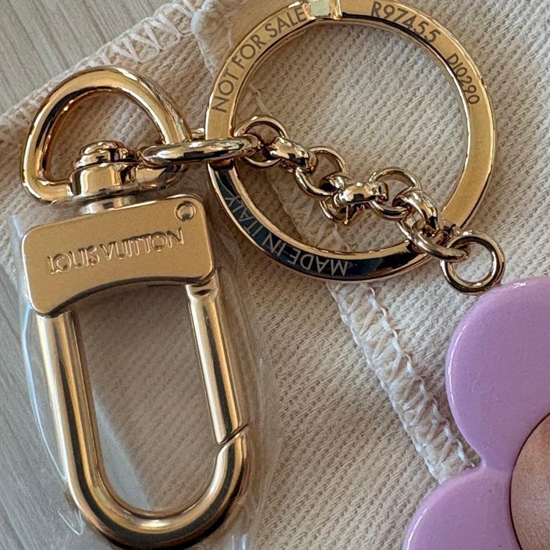 激レア ルイヴィトン　非売品　ヴィヴィエンヌ　キーホルダー　キーリング　ピンク
