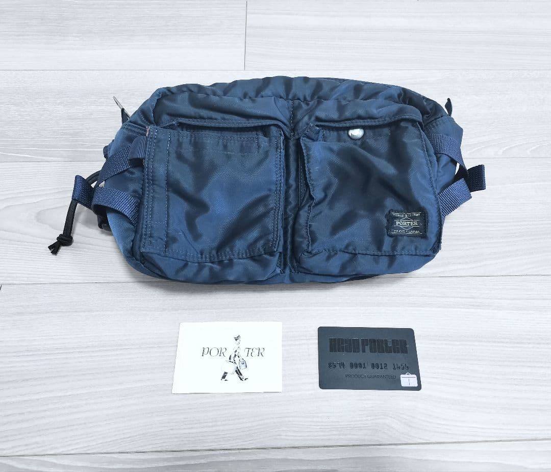 値引不可【送料無料】PORTER☆ポーター☆タンカー☆ウエストバッグ