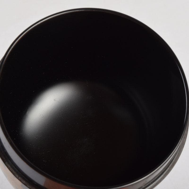 茶道具　黒塗　春秋蒔絵　棗　時代箱　V　8762