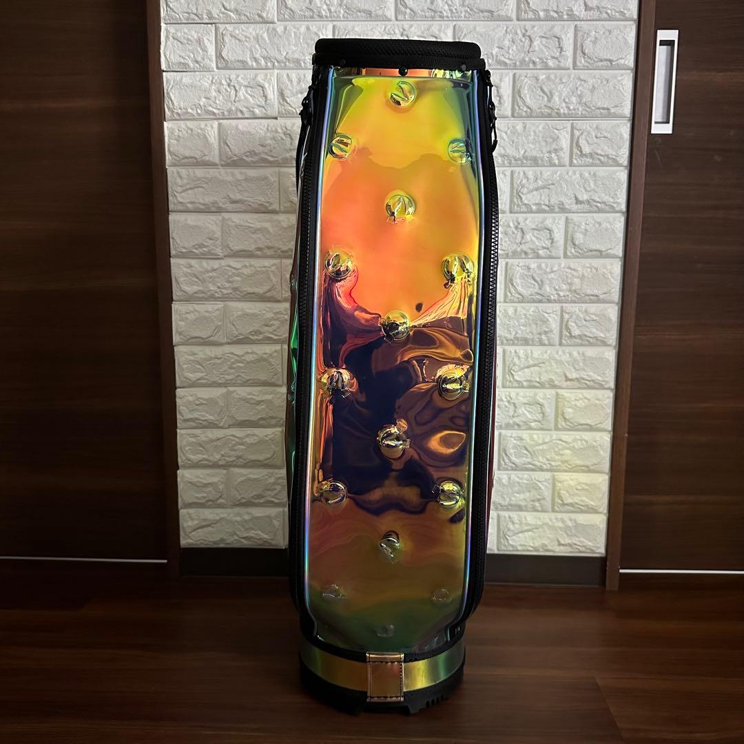 未使用 本間ゴルフ スケルトン クリアキャディバッグ CB12060