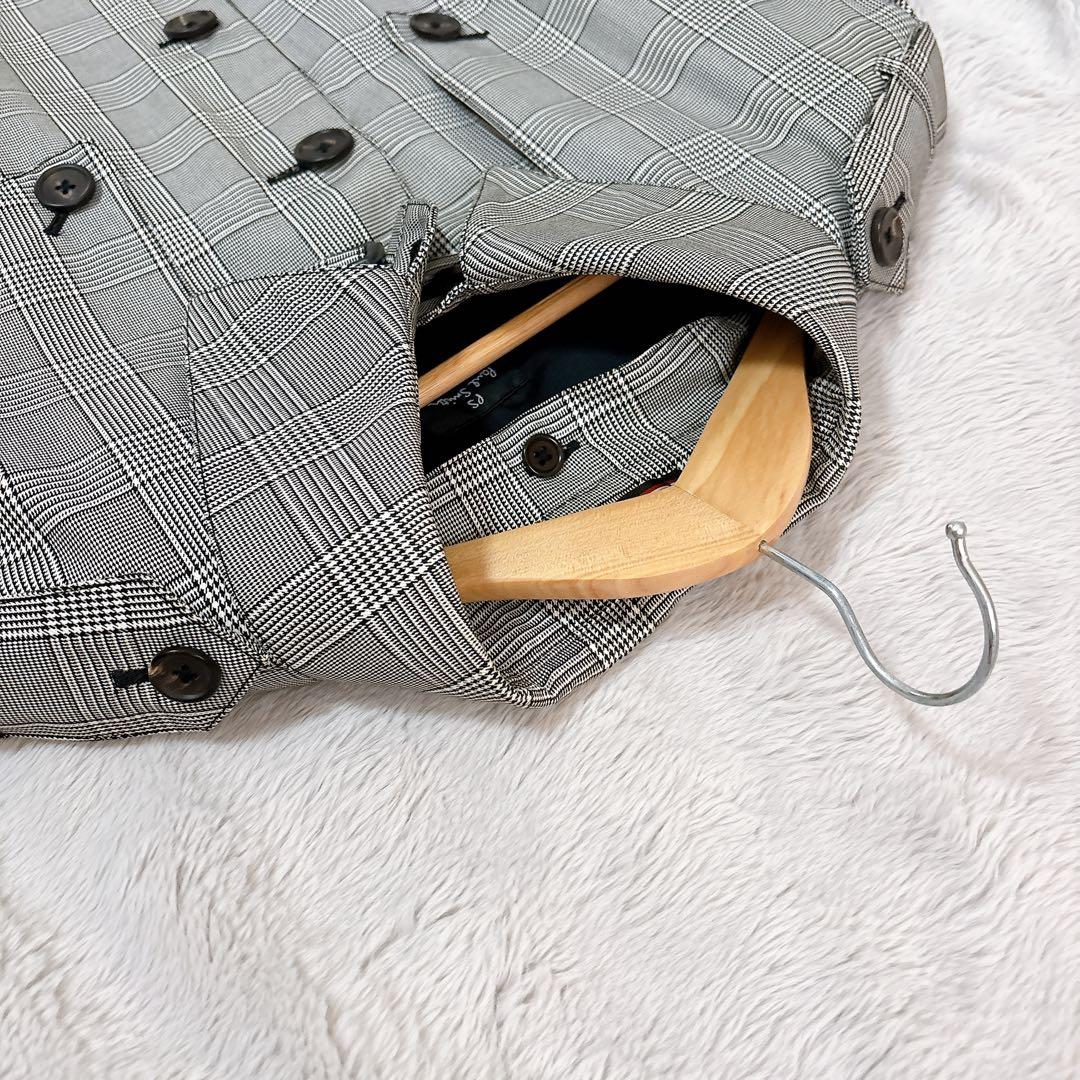 【極美品】ポールスミス トレンチコート チェック柄 カシミヤ混 XL ライナー付