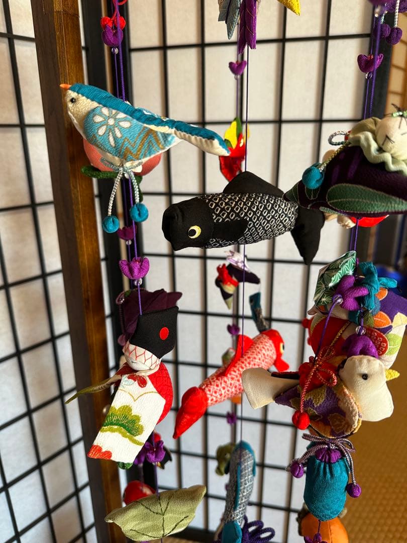 端午の節句　吊るし飾り　鯉のぼり　子供の日