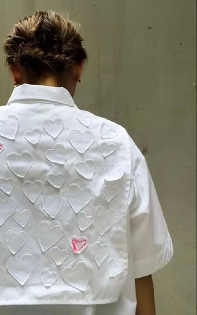 【新品未使用】yori shirocon playfulセーラーシャツ38サイズ