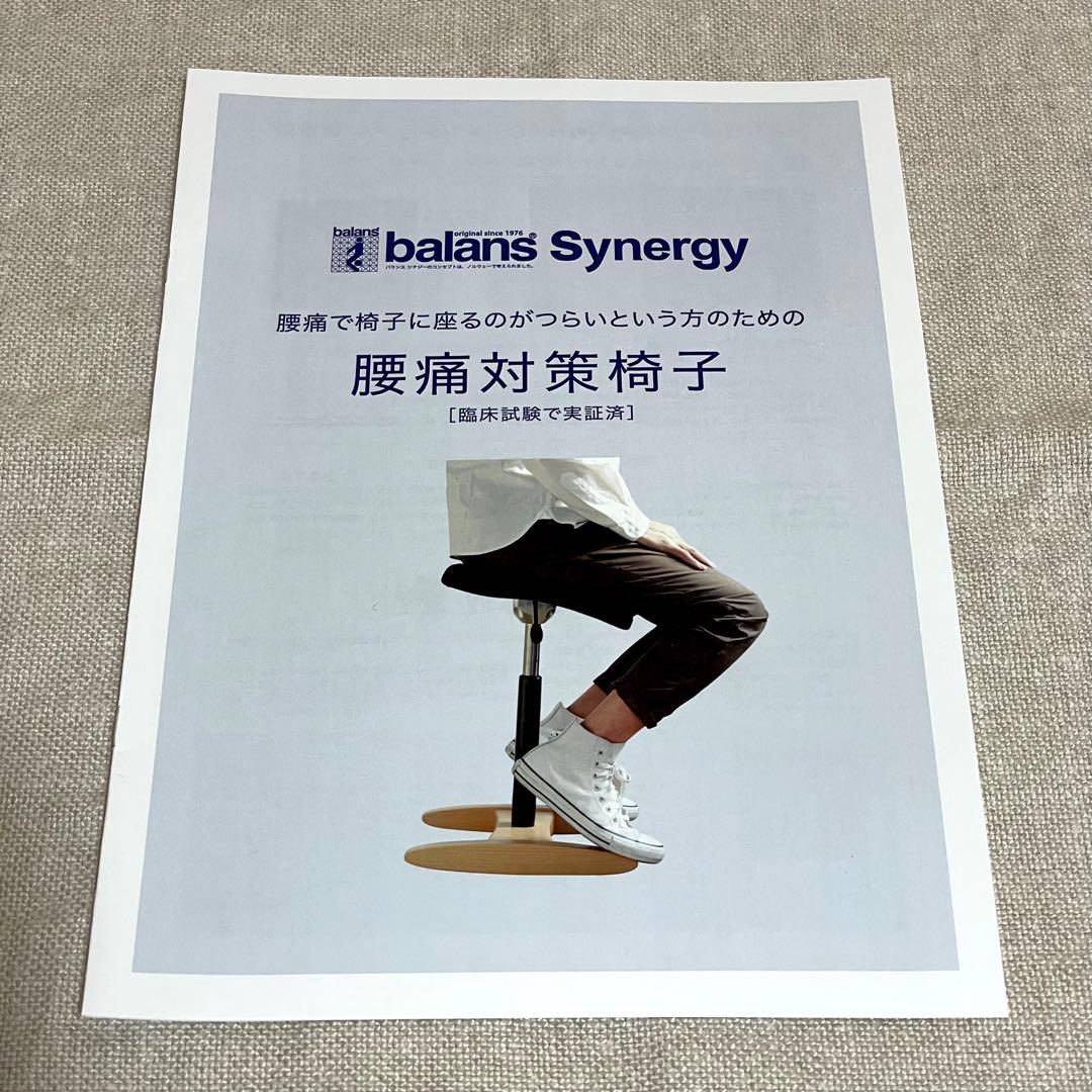 balans Synergy バランスシナジー オートリターン付 腰痛対策椅子