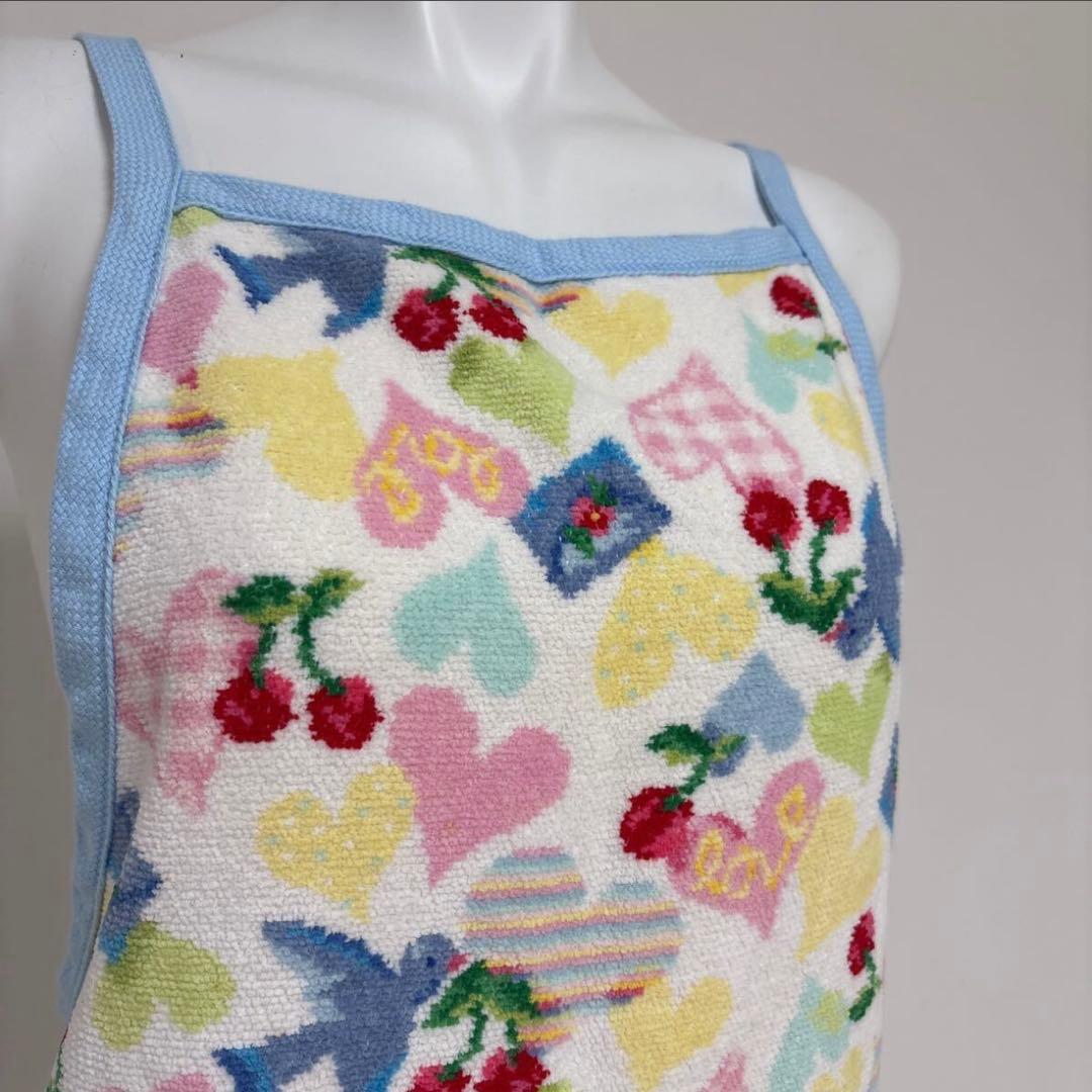 フェイラー エプロン FEILER ラブレターハートエプロン 綿100%