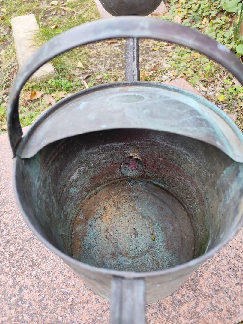 銅製 アンティーク ジョウロ