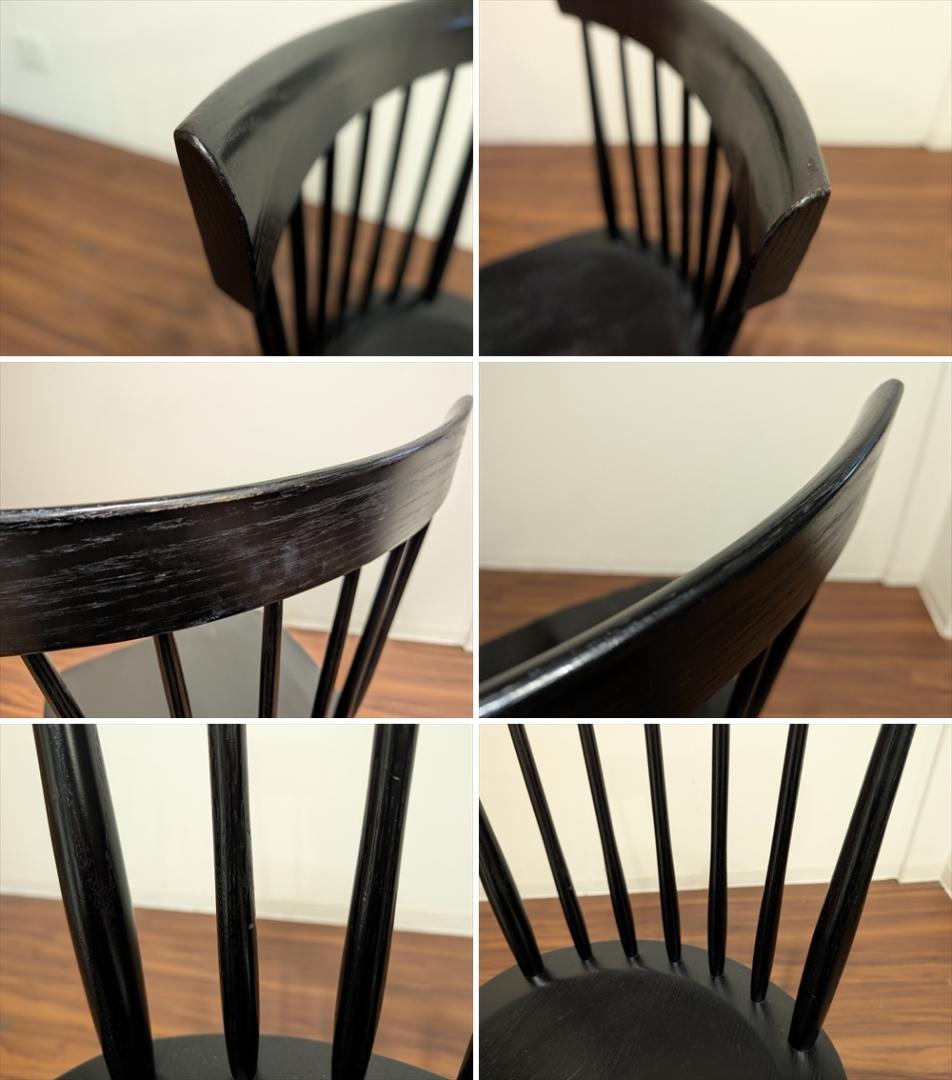 柏木工　オーク　ダイニングチェア　ウィンザーチェア　アームチェア　椅子　イス　I