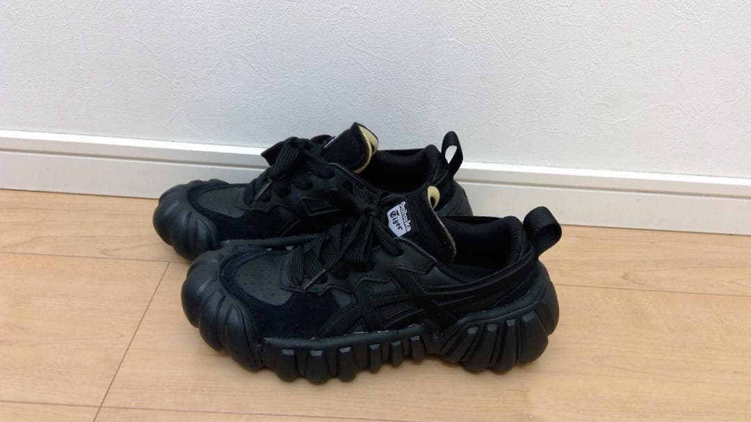 オニツカタイガー デンティグレ エルエス ブラック　DENTIGRE LS