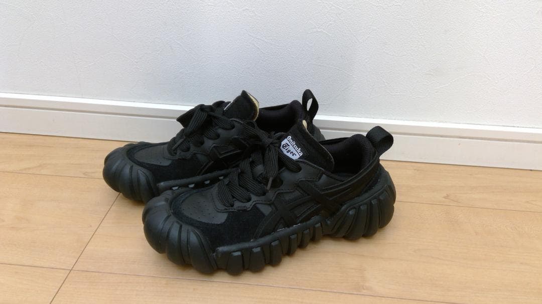 オニツカタイガー デンティグレ エルエス ブラック　DENTIGRE LS