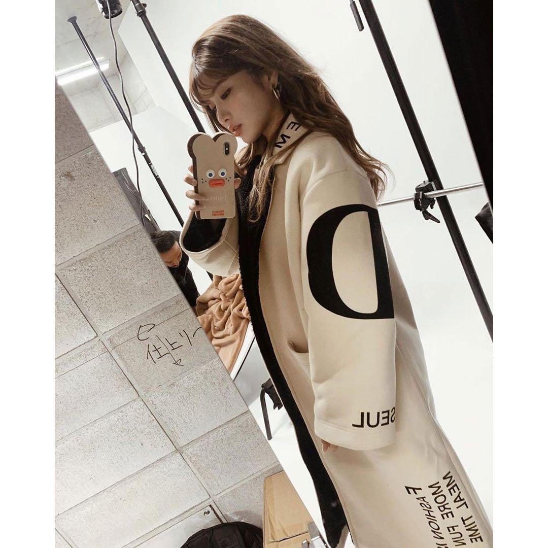 s*o様 Darich レタリングメルトンコート