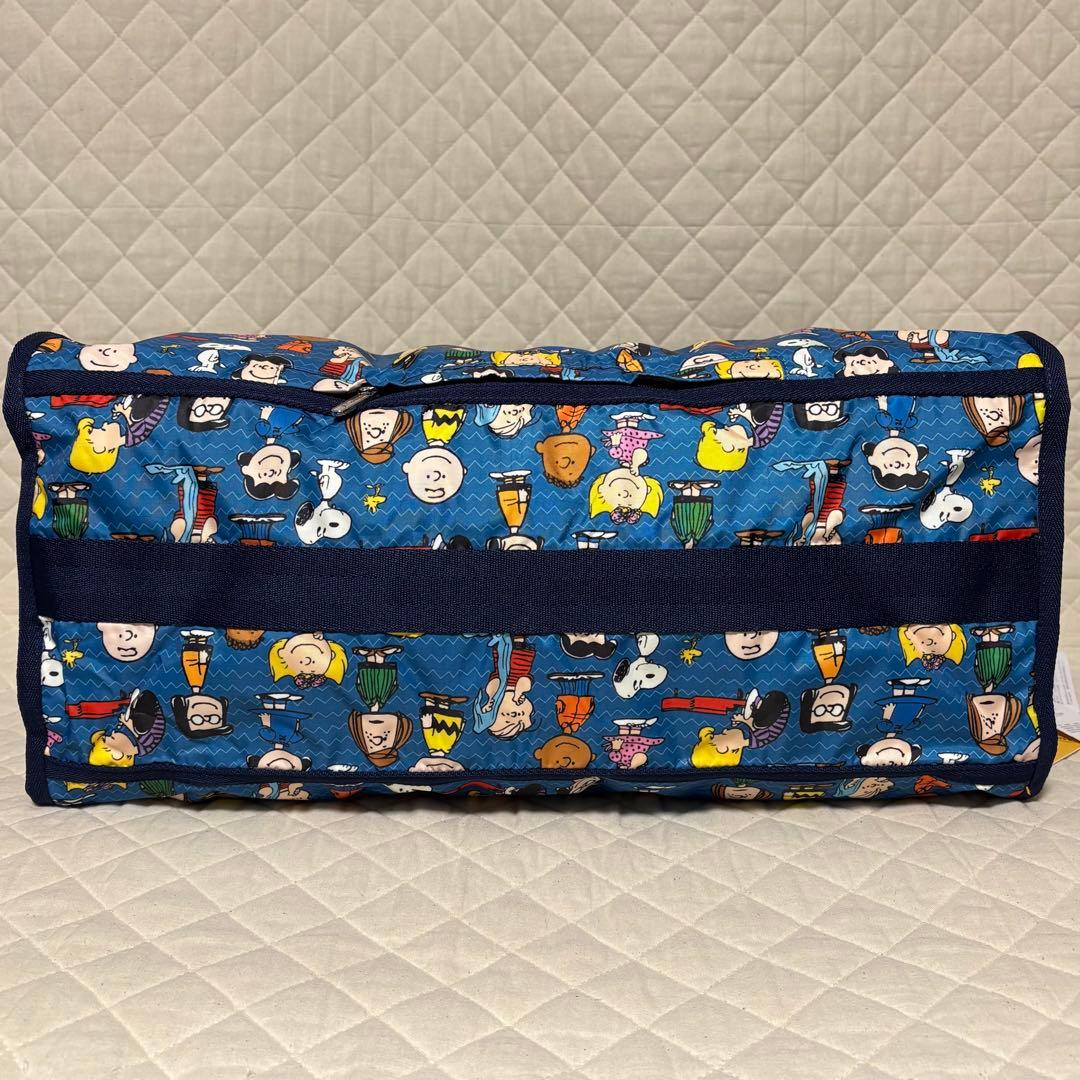 レスポートサック PEANUTS GANG スヌーピー ボストンバッグ　ラージ