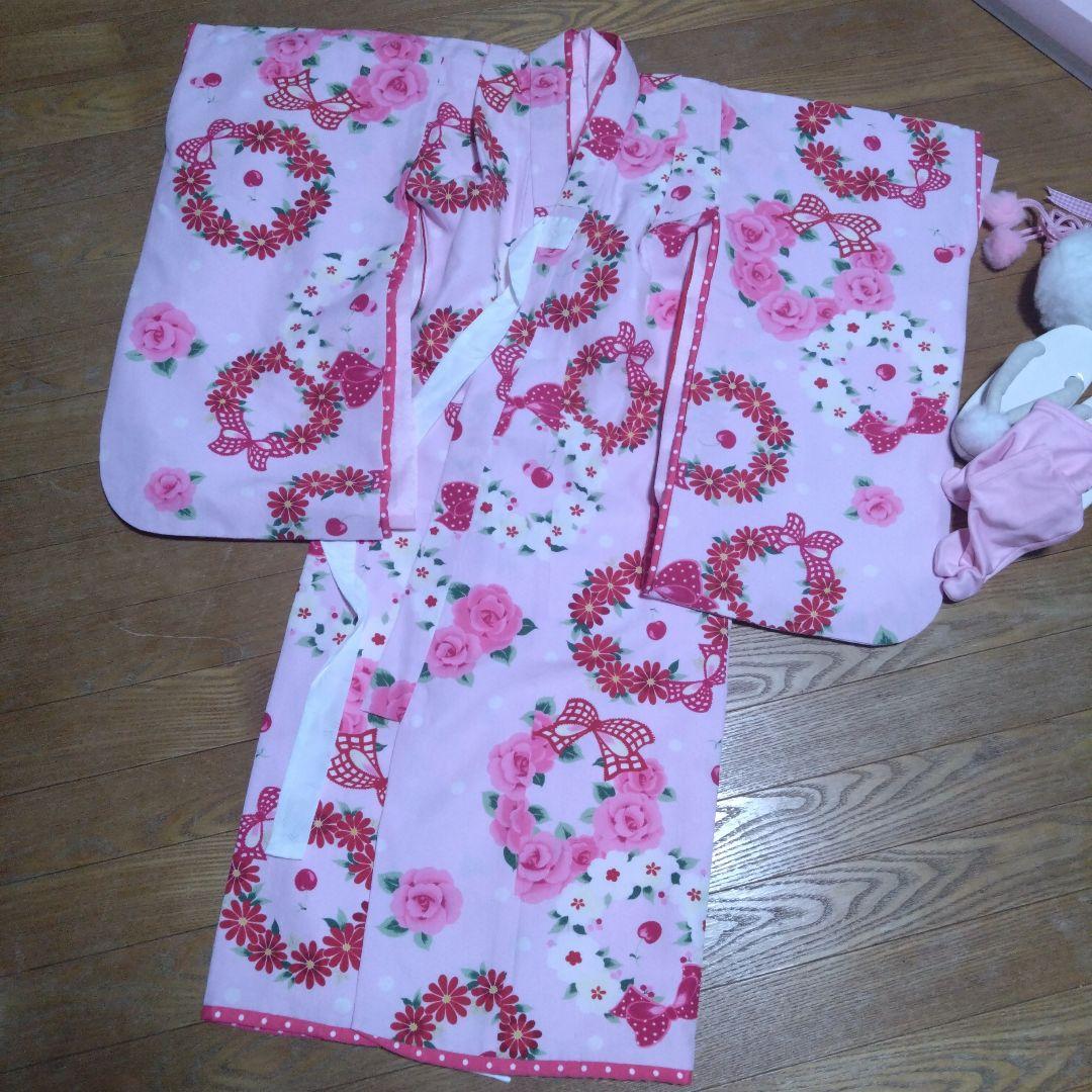 3歳★松田聖子★ピンクリボン被布セット