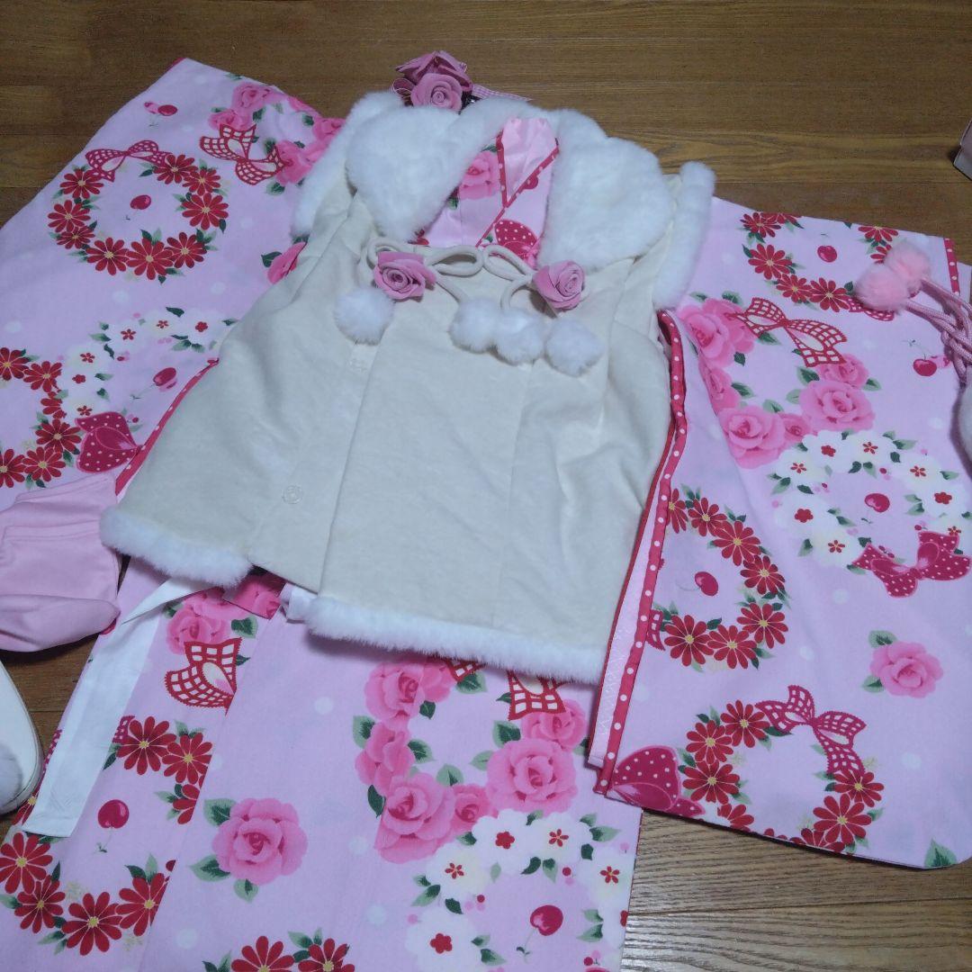 3歳★松田聖子★ピンクリボン被布セット