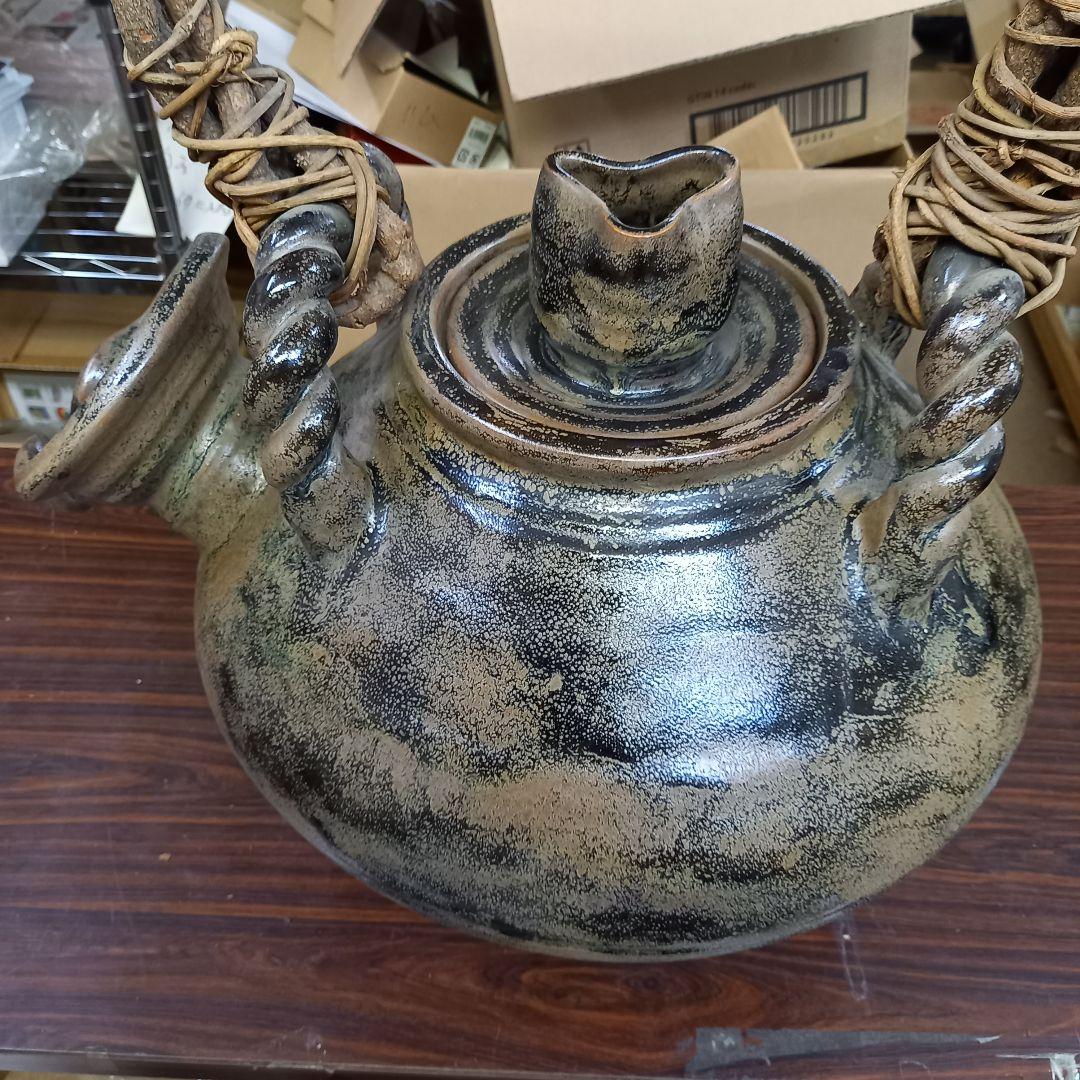 セール大幅値下げ未使用　萬古焼　置物　急須　土瓶　手作り陶器