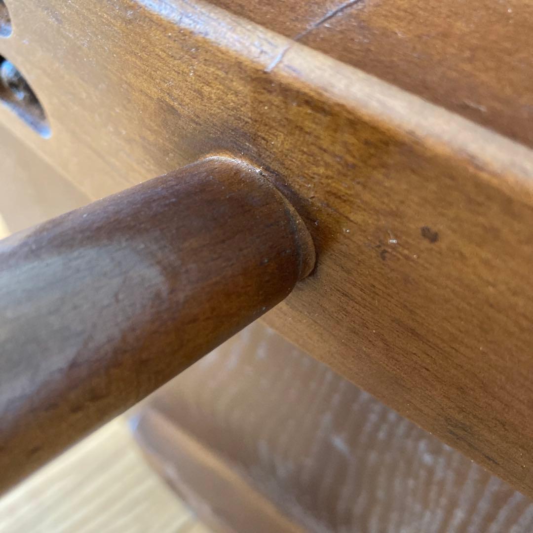 Ercol アーコール　ラベル付き　マガジンラック付きコーヒーテーブル