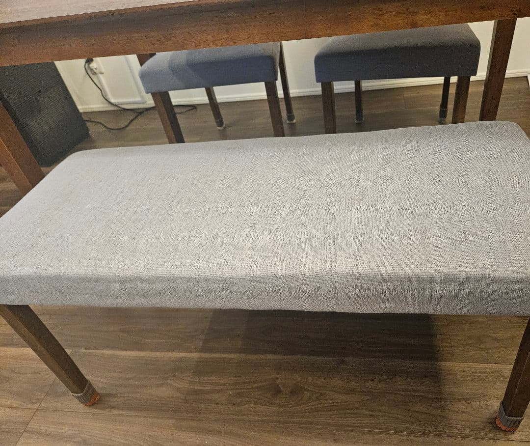 【愛知引渡】ダイニングテーブル チェア セット 幅120 奥行75 高さ70