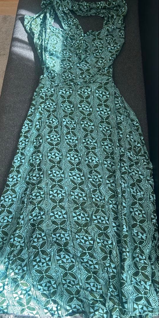 NOANOA サッシュドレス M　ノアノア　フラダンス