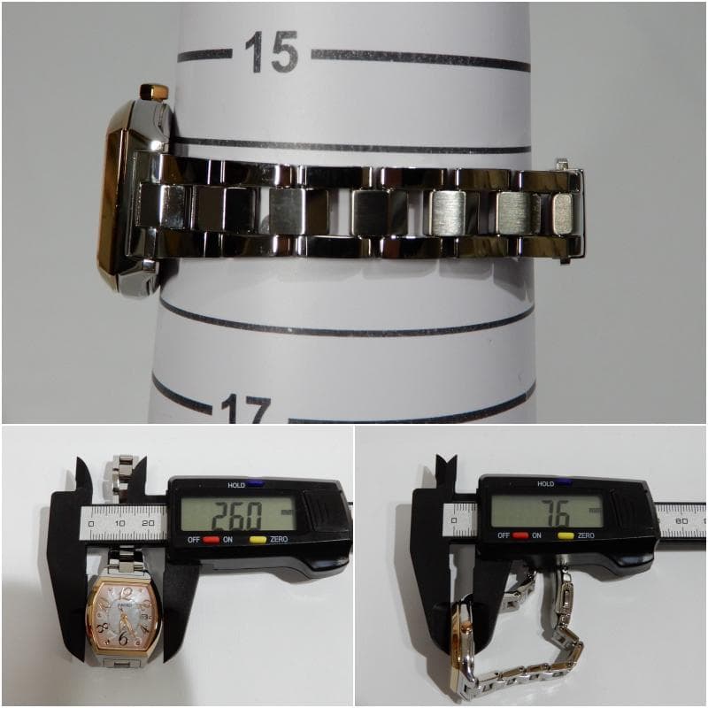 美品 SEIKO ルキア　腕時計　レディースウォッチ　シルバー　ピンク