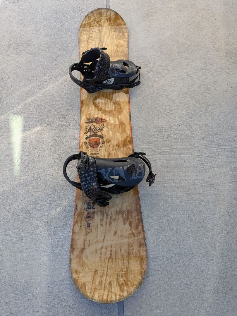 スノーボード3点オマケ付 Rideボード FLUXビンディング headブーツ