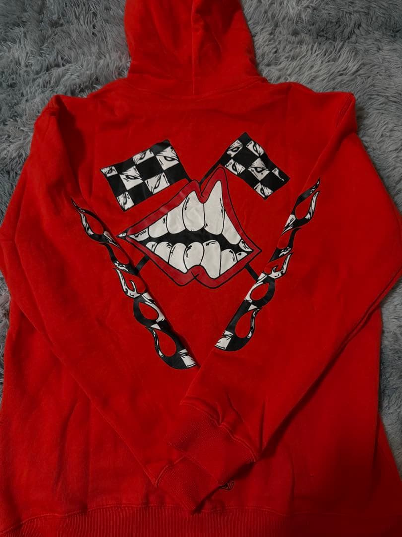 明日削除 クロムハーツ マッティボーイ ケチャップ パーカー