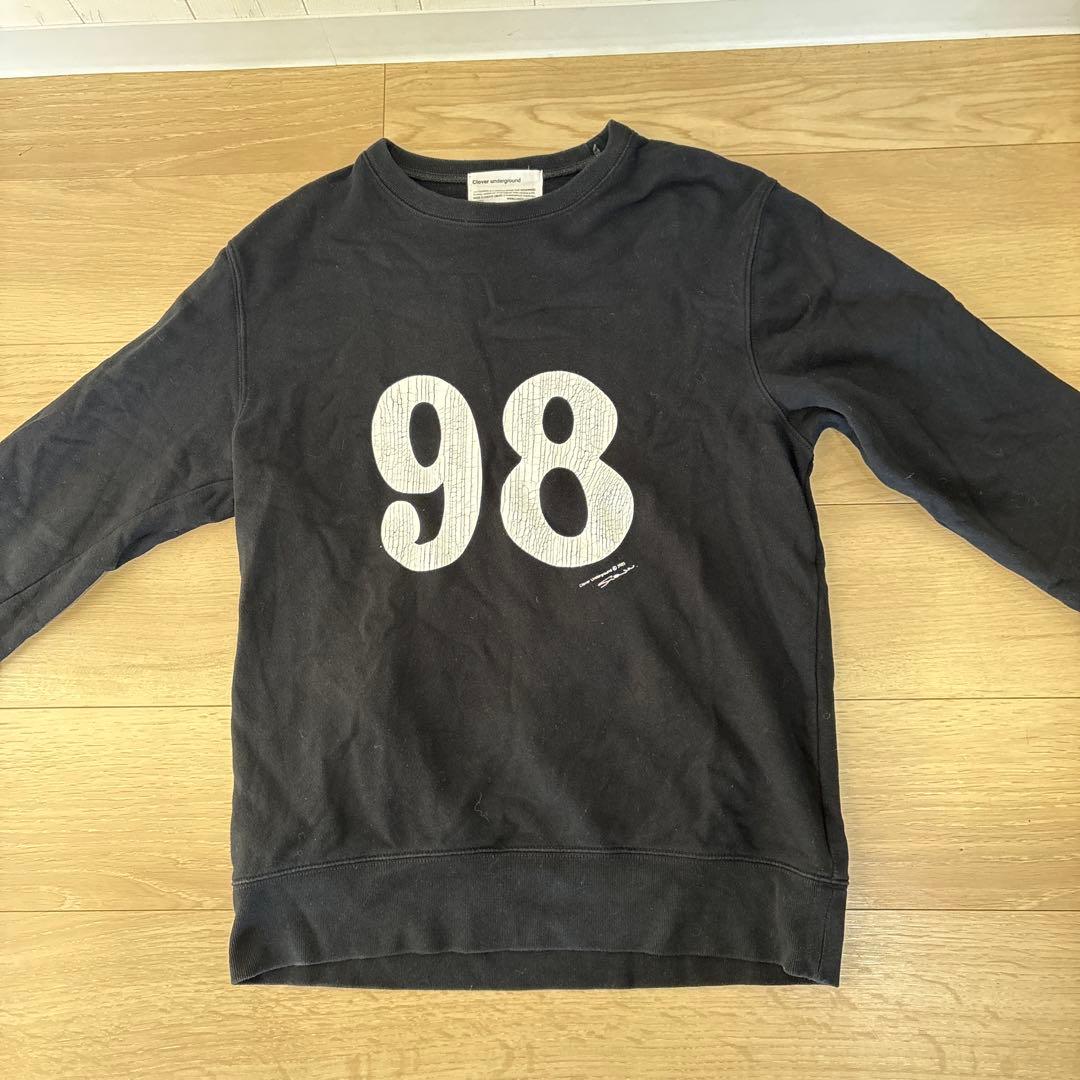 最終値下げ　2枚セット　Cloveru 半袖丈スウェット　ブラック　ホワイト　M