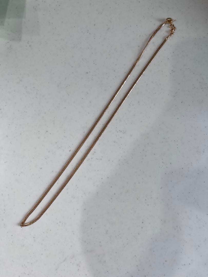 k18 喜平ネックレス　50センチ　中折れ