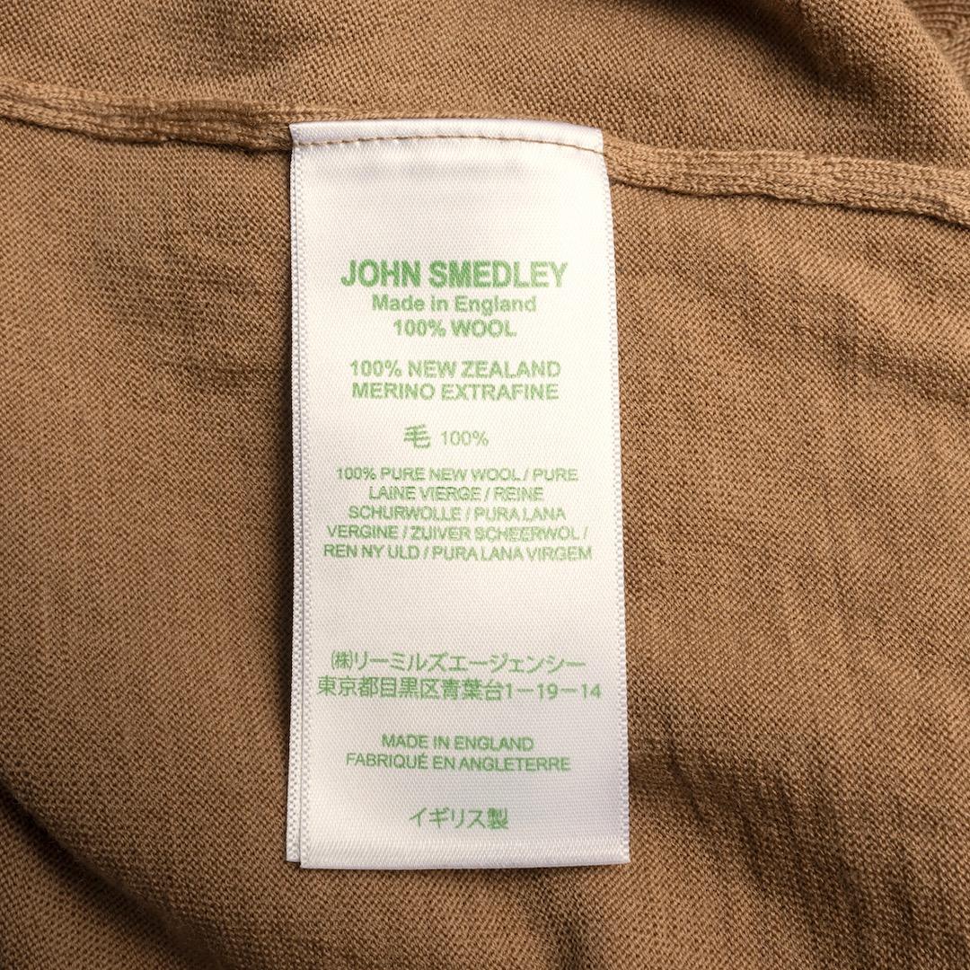 JOHN SMEDLEY ジョンスメドレー クレリック ニット ポロ 長袖