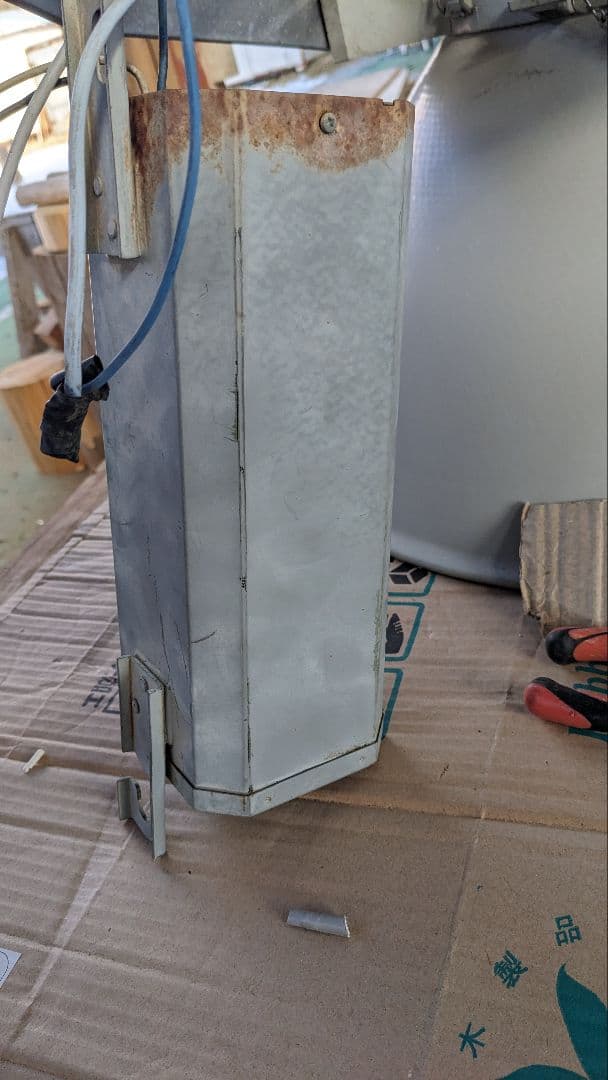 松下電工水銀灯YA56121 　安定器　電球3点セット（中古品）