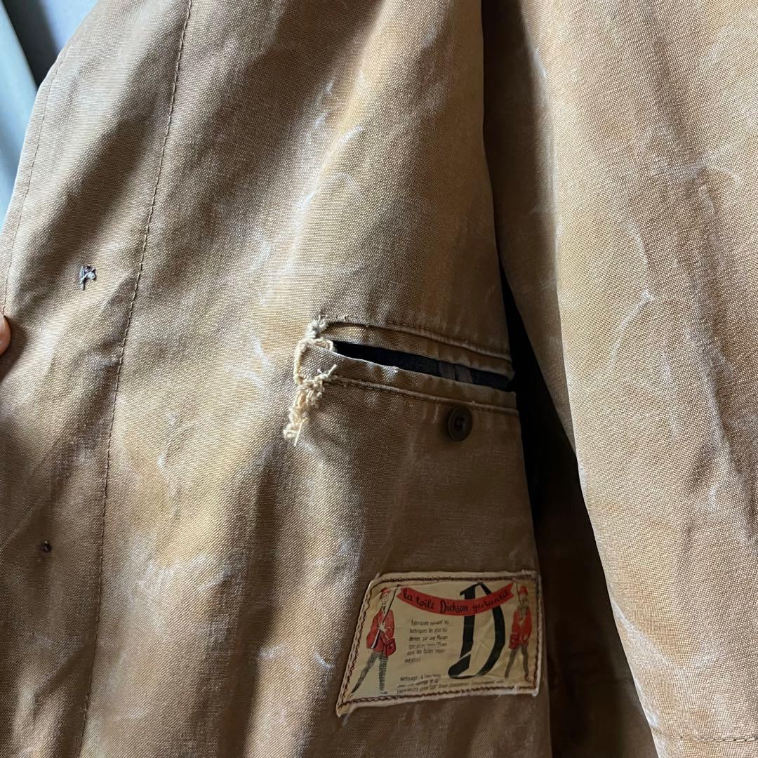 40s 50s french vintage ハンティングジャケット ピケ