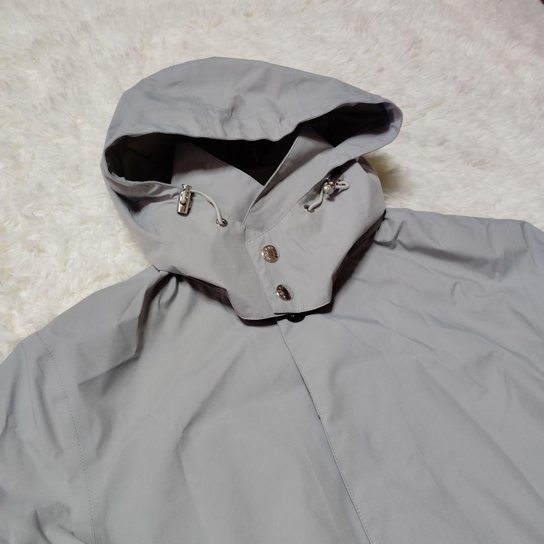 極美品 マッキントッシュ ステンカラー ダンケルド フード テックナイロン 38