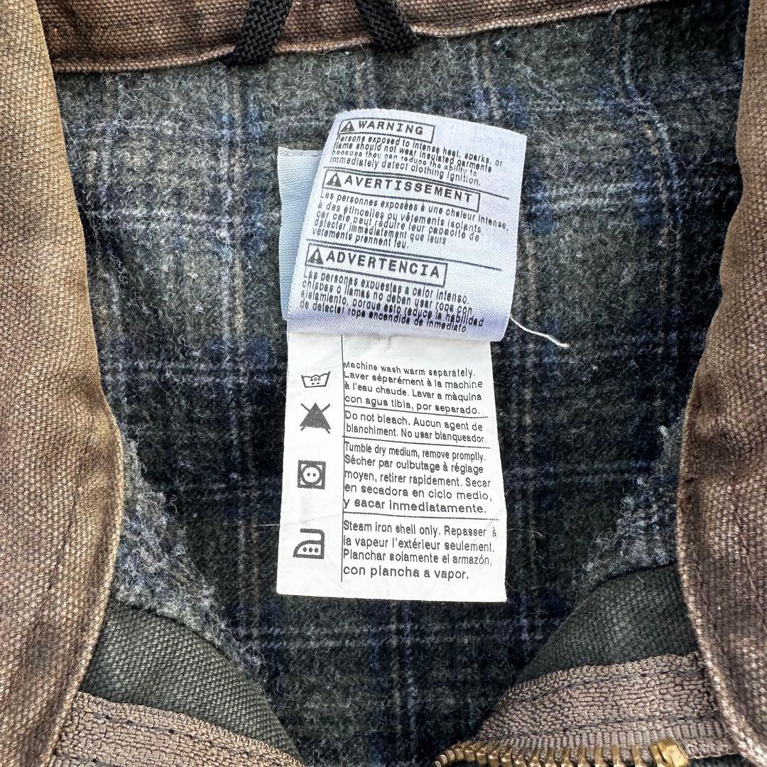 美品極 03年 USA製 カーハート デトロイトジャケット J97mos モス