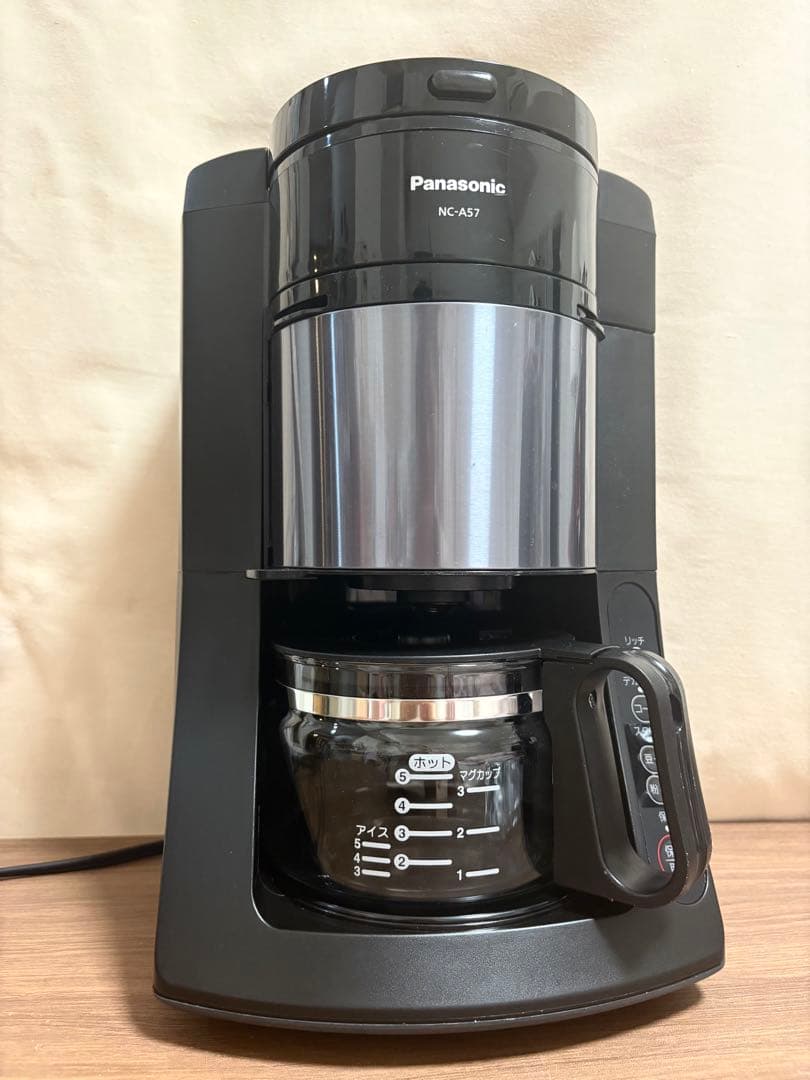 【美品】Panasonic NC-A57 コーヒーメーカー