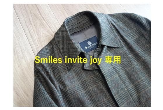 ★Smiles invite joy★AQUASCUTUM★ステンカラー